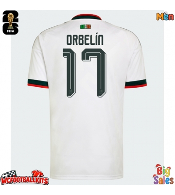 Mexico Orbelin Pineda #17 Replica Away Stadium Shirt World Cup 2026 Short Sleeve